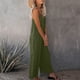 thumbnail image 5 of ICHUANYI ClearanceWomen Strap Jumpsuit Summer New Style Solid Color Pocket Casual Jumpsuit Female(Army Green, XXL) ICHUANYI WER20232080506248, 5 of 5