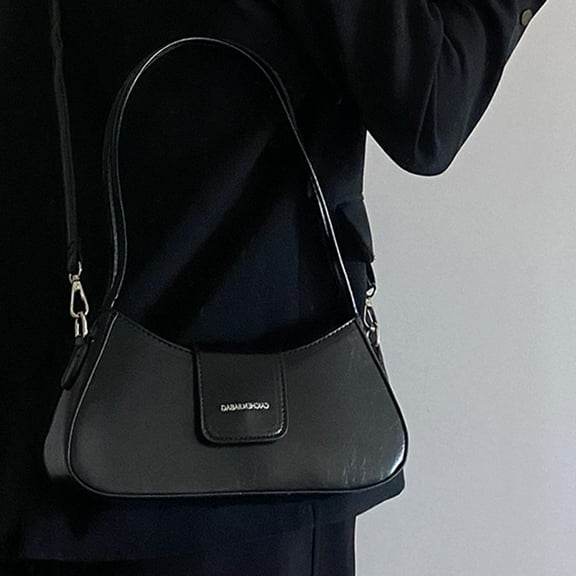 Segolike Saddle Shoulder Bag for Women Satchel Bag Purse Girls Casual Trendy Durable Underarm Handbag Crossbody Bag for Banquet Dating