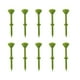 thumbnail image 2 of Pack de 10 clavos no limitantes de vidrio de golf – Soporte de plástico para tees de golf, PE de baja resistencia, diseño curvo duradero, soporte estable para la bola, surtido multicolor, 2 of 6