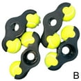 thumbnail image 2 of Adaptateurs de Pieds de Support de Vélo Ensemble de 4 Pcs Matériau PC Balle de Stabilité Réglable pour Entraîneur de Cyclisme Intérieur, 2 of 6