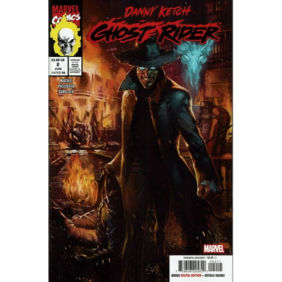 Ghost Rider: Danny Ketch (2nd Series) #2 VF ; Marvel Comic Book