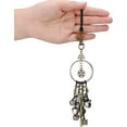 thumbnail image 3 of Witch Bell Metal Wind Chime Wind Chimes Hanging Ornaments, Boho Style Wind Chime, Protection Bell for Porch, Garden, Window Decoration, 3 of 5