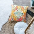 thumbnail image 5 of Boho Vintage Throw Pillow Cover Carpet Orange Pattern Antique Ethnic Decorative Pillow Cases Home Decor Square 18x18 Inches Pillowcase, 5 of 6