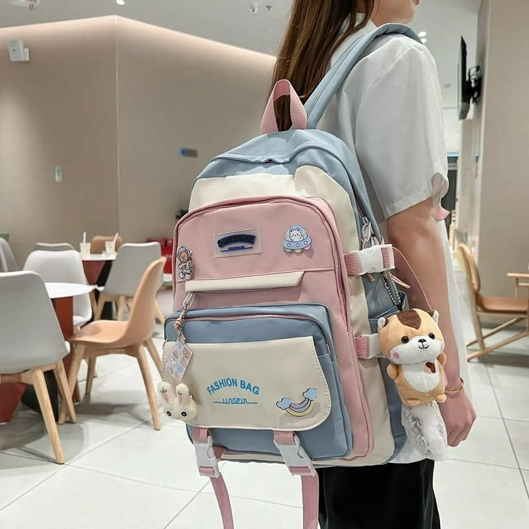 PIKADINGNIS Cute Kawaii Backpack for School Kawaii Backpack with
