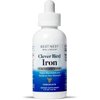 Clever Bird Liquid Iron Supplement - 15mg per Serving, 4 Oz Vegan Iron Supplements Drops for Kids and Adults, Chocolate Flavor Iron Vitamin, High Potency, Non-GMO Formula, by Best Nest Wellness