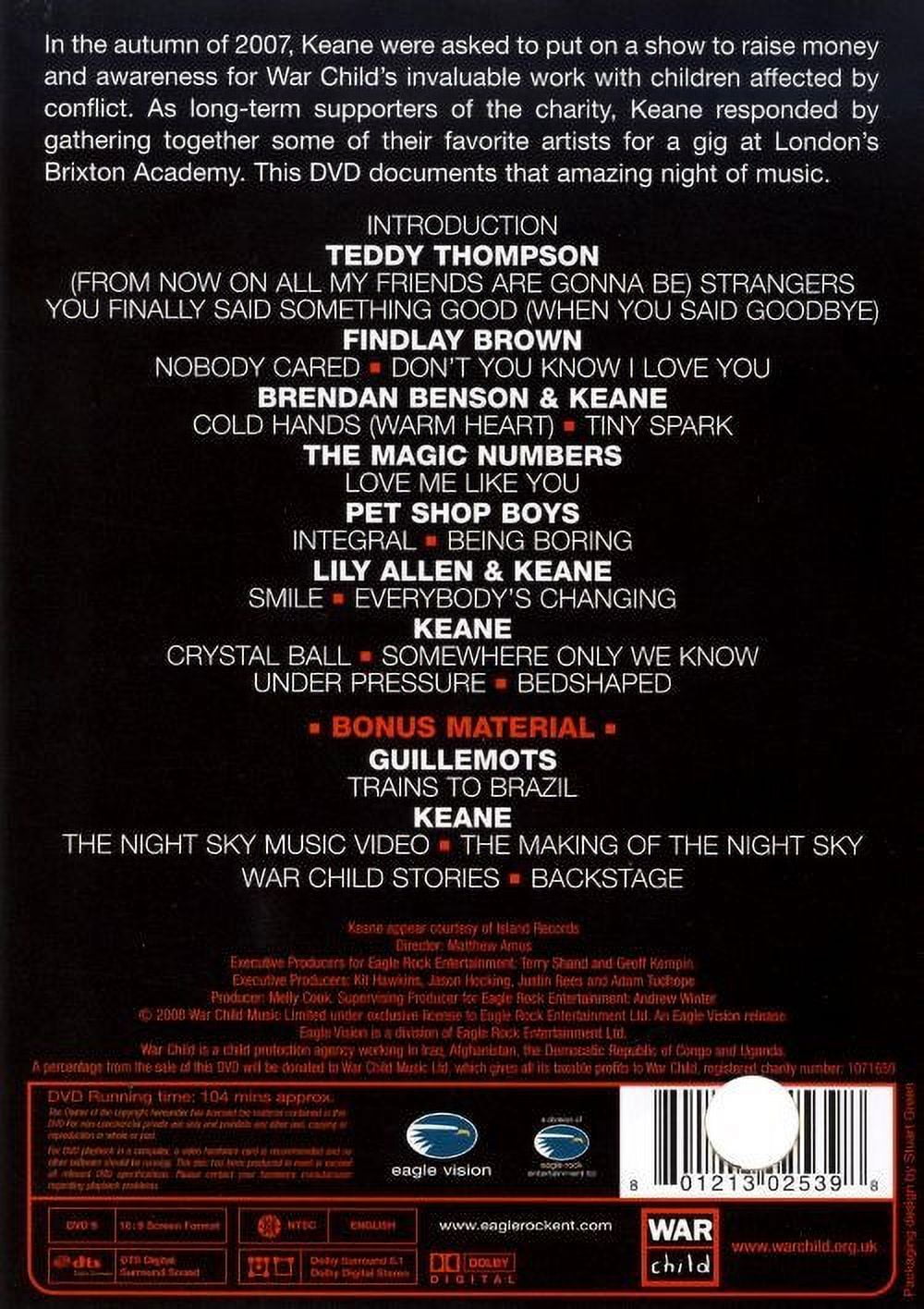 (未使用･未開封品)Curate a Night for War Child [DVD] Curate a Night for War Child (DVD), Eagle Rock Ent, Music