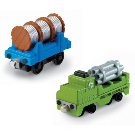 Thomas & Friends Take-n-Play SODOR SUPPLY CO Die-Cast Metal Vehicle Set ~