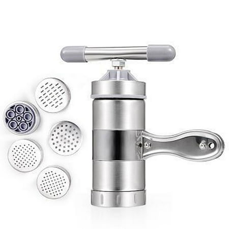 

ADVEN Potable Manual Stainless Steel Noodle Maker Pasta Press Machine Fruit Juicer Spaghetti Making Tools Kitchen Utensils