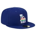 thumbnail image 3 of Men's New Era Royal Los Angeles Dodgers 2024 Pride On Field 59FIFTY Fitted Hat, 3 of 6