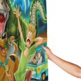 thumbnail image 4 of Cortina de ducha de Scooby Doo, cortina de baño de tela impermeable con dibujos animados, con ganchos gratuitos, decoración del hogar, accesorios de baño, regalos para niños y niñas, 72 x 72 pulgadas, 4 of 8
