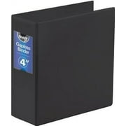 find It FT07094 Gapless Loop Ring Binder- 11 x 8-1/2- 4'' Capacity- Black