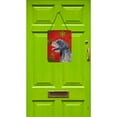 thumbnail image 2 of Irish Wolfhound Red and Green Snowflakes Holiday Christmas Wall or Door Hanging Prints, 2 of 2