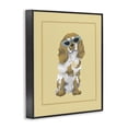thumbnail image 2 of Stupell Industries Cottage Coolest Dog & Sunglasses Black Framed Giclee Art, 11 x 14, by Sadie Harper, 2 of 8