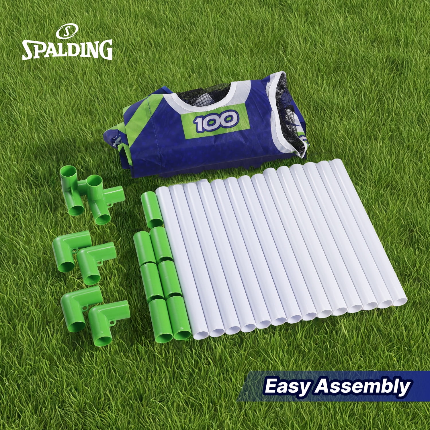 Spalding Portable Cornhole Set with Collapsible Cornhole Boards and 8 Cornhole Balls – Perfect for Yard Toss Games, Indoor or Outdoor Camping Fun for All Ages.