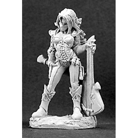 Unpainted Metal - Reaper Miniatures Astrid, Female Chronicler #03098 Dark Heaven Unpainted Metal
