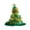 red/green, variant on Stijggn Santa Hat Adult Led Christmas Tree Decorations Xmas Holiday Hat for Adults, Unisex Velvet Classic Santa Hat for Kids Children Teenagers & Adults Small Head