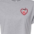 thumbnail image 3 of Diet Coke - Heart - Juniors Cropped Graphic T-Shirt, 3 of 5
