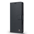 thumbnail image 2 of Allytechgroup Flip Wallet Case for iPhone 16, with Credit Card Slots, Magnetic Clasp, Slim Thin RFID Blocking Premium PU Leather Shockproof Kickstand Cover Case for Women Men, Black, 2 of 7