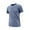 Light Blue, variant on Plebaso Mens Lightweight Athletic T-Shirts Short Sleeve Sports Tee Stretch Training Exercise Workout Tops