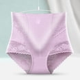 thumbnail image 2 of Lmnyox Women's Shaper Panties Seamless High Waist Stretchy Shapewear Breathable Butt Lifting Lace Underwear, 2 of 2