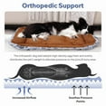 thumbnail image 6 of Indoor/Outdoor Seating Bed for Cats Dogs, Thickening & Warming Plush Pad, 17.7 x 11.8 inch, 6 of 6