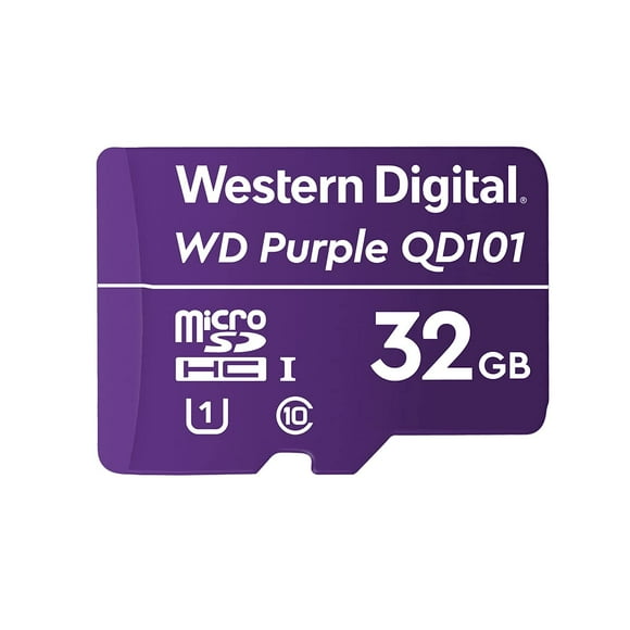 Tarjeta micro SD Western Digital SC QD101 32 GB WD púrpura