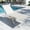Gray-1 Piece, variant on SUMMIT LIVING 2-Piece Oversized Outdoor Sling Chaise Lounge with 5-Level Adjustable Backrest & Storage Space, Patio Reclining Chair Set of 2, Elegant Gray