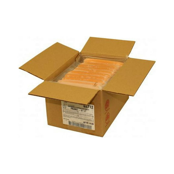 Superior Gold All Meat Hot Dog - 8/1 Count, 5 Pound - 2 per case.