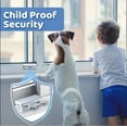 thumbnail image 3 of Fixing Clip 2 Round Handle Stainless Steel Window Lock for Non Perforated Doors and Sliding Windows Durable Hardware, 3 of 7