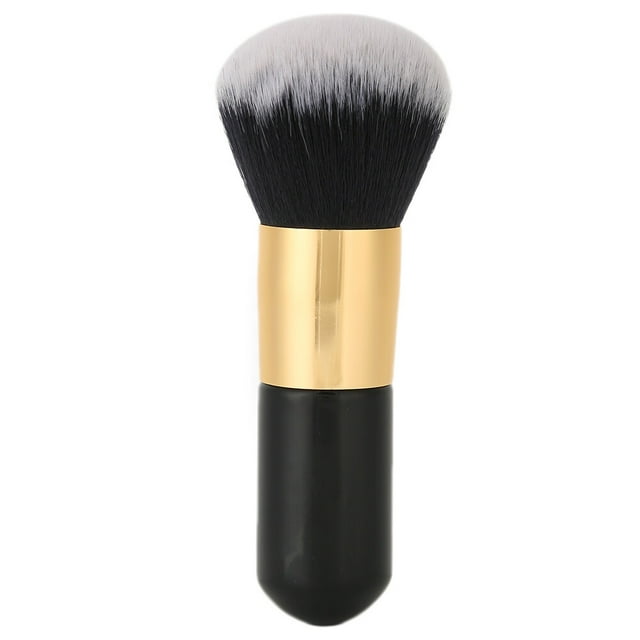 Grand Pinceau en Poudre Souple à Cheveux Longs Pinceau à Fond de Teint Humide Outil Cosmétique