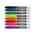 thumbnail image 2 of Sharpie Stained Fabric Markers, Brush Tip, Assorted Colors, 8 Count, 2 of 6