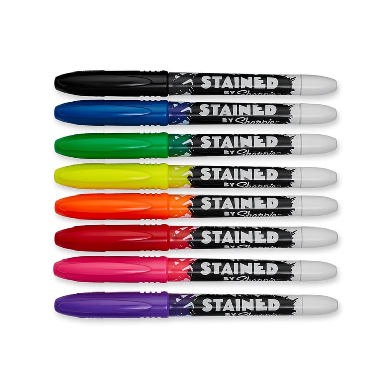 Sharpie Stained Fabric Markers, Brush Tip, 8 Colors photo 2
