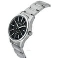 thumbnail image 3 of Seiko Analog Stainless Steel Black Dial Quartz SUR535P1 100M Men's Watch, 3 of 4
