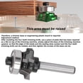 thumbnail image 4 of Mioren Round Over Router Bit Carbide Edge Forming Router Bit, Sturdy Round Over Router Bit Durable 4 Flutes for DIY, 4 of 7