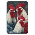 thumbnail image 2 of Patriotic Roosters Fireworks Celebration Outdoor Picnic Blanket, Foldable Waterproof Beach Mat, Portable Beach Blanket for Beach Camping, Hiking, Family Concerts, 2 of 8