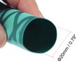 thumbnail image 3 of Uxcell Heat Shrink Wrap Tubing for Fishing Rod Grips, 20mm Dia 32mm Flat 3.3ft 1.8:1 rate Green, 3 of 5