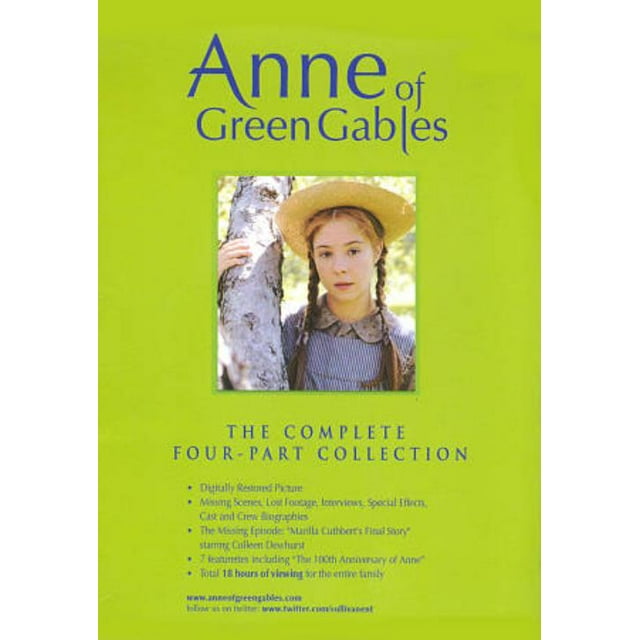 Anne of Green Gables: The Complete Four-Part Collection DVD