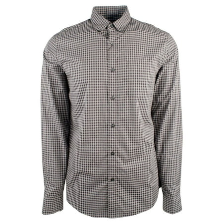Men's Slim Fit Check Long Sleeve Shirt FP Small