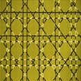 thumbnail image 1 of Ahgly Company Indoor Square Patterned Oak Brown Area Rugs, 7' Square, 1 of 1