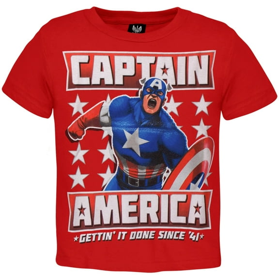 Captain America - Getting It Done Juvy T-Shirt