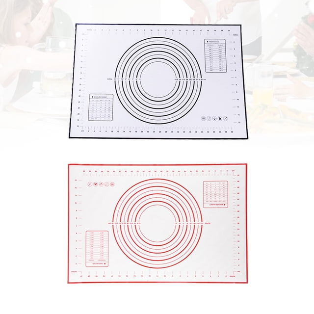 HINTRMENT 2Pcs Non-slip Kneading Pad Silicone Kitchen Gadget for Personal Users and Restaurant Use