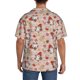thumbnail image 3 of Fotbe Christmas Gnomes Santa Claus Camisa Estampada de Manga Corta para Hombre, Casual de Verano, Estilo Playero, Sin Arrugas-X-Large, 3 of 5