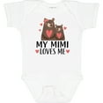 thumbnail image 3 of Inktastic My Mimi Loves Me Bear Boys or Girls Baby Bodysuit, 3 of 5