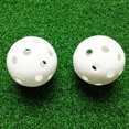 thumbnail image 4 of Bolas De Entrenamiento De Golf De Plástico De 41 Mm Hueco De Flujo De Aire Con Bolas De Golf De Agujero Bolas De Práctica De Golf Al Aire Libre Vogacara OD014940-00, 4 of 5