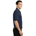 thumbnail image 3 of Port Authority K5200 Mens Silk Touch Interlock Performance Polo T-Shirt, Navy - Extra Small, 3 of 6