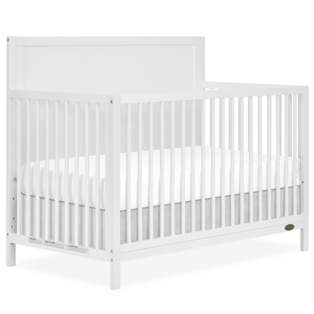 Dream On Me Dillian 3 in 1 Convertible Crib, White