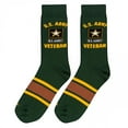thumbnail image 3 of Cool Socks United States Armed Forces Army Veteran, Mens Womens Crew, Funny Graphic Print, Large, 3 of 5