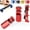 Red, variant on Tall Stair Gauges for Framing Square with Holder and Hook, Framing Jig for Speed Square, Framing Square Stops for Circular Saw & Carpentry Squares