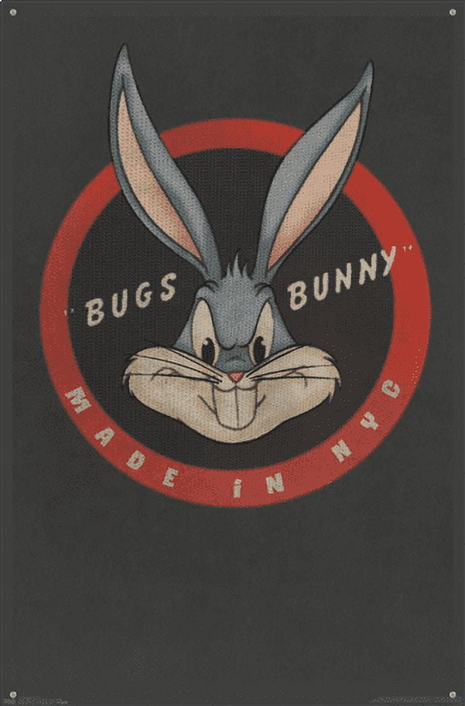 Looney Tunes - Bugs Bunny - NYC Wall Poster with Push Pins, 22.375" x 34"