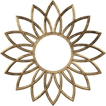 24"OD x 8 3/8"ID x 3/4"P Daisy Architectural Grade PVC Pierced Ceiling Medallion, Antiqued Bronze
